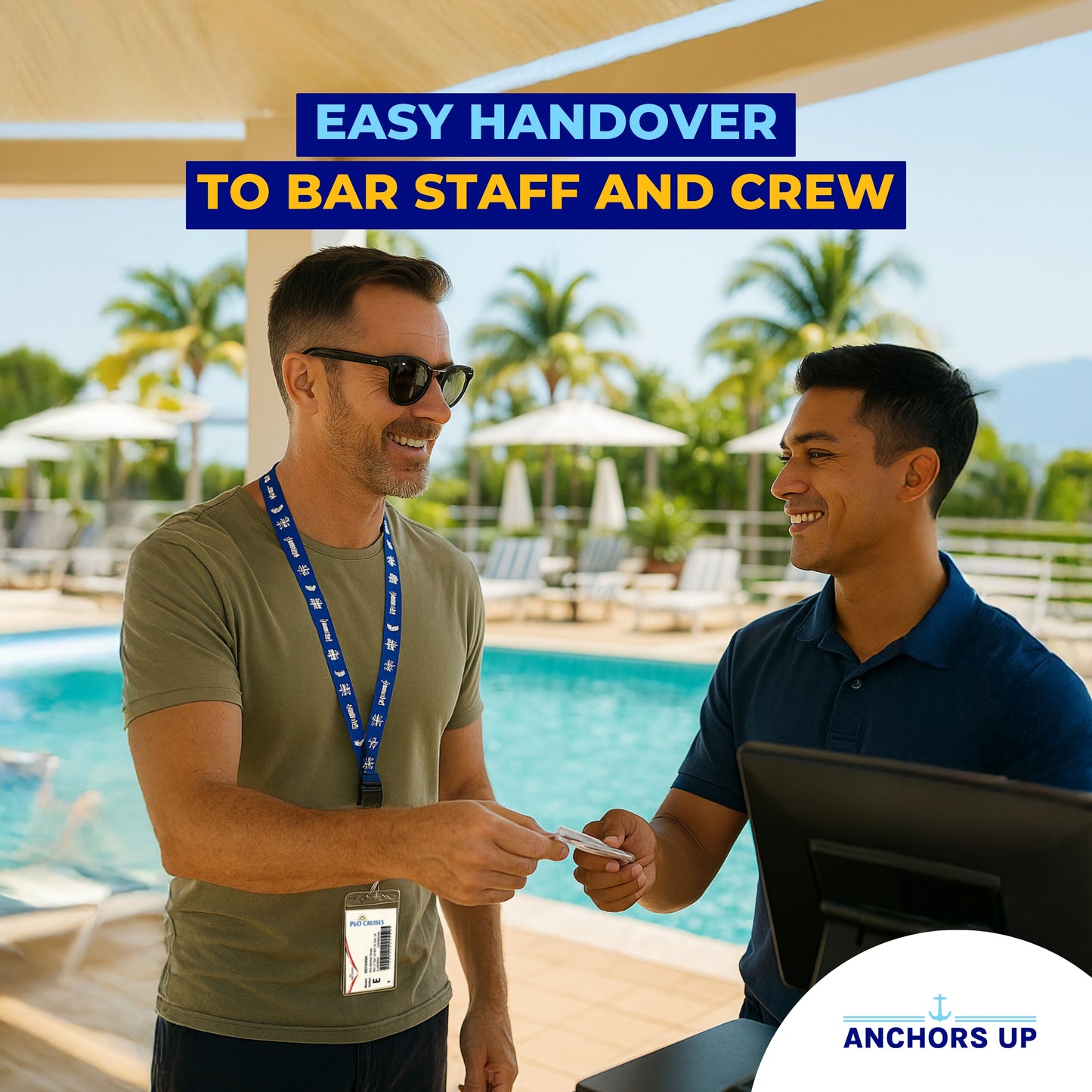 Cruise Lanyards with Card Holders - Set of 2