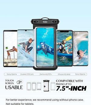 Waterproof Phone Pouch (Universal) Anchors Up