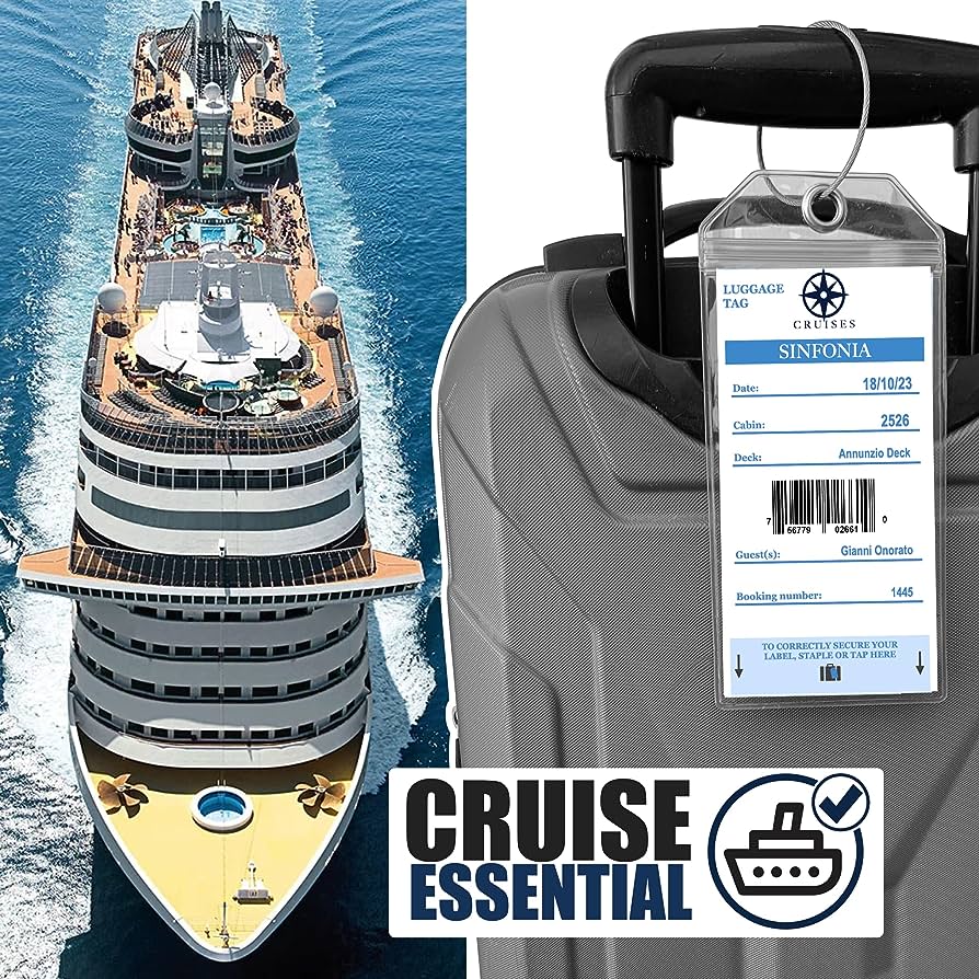 Everything You Need To Know About Cruise Luggage Tag Holders Anchors Up