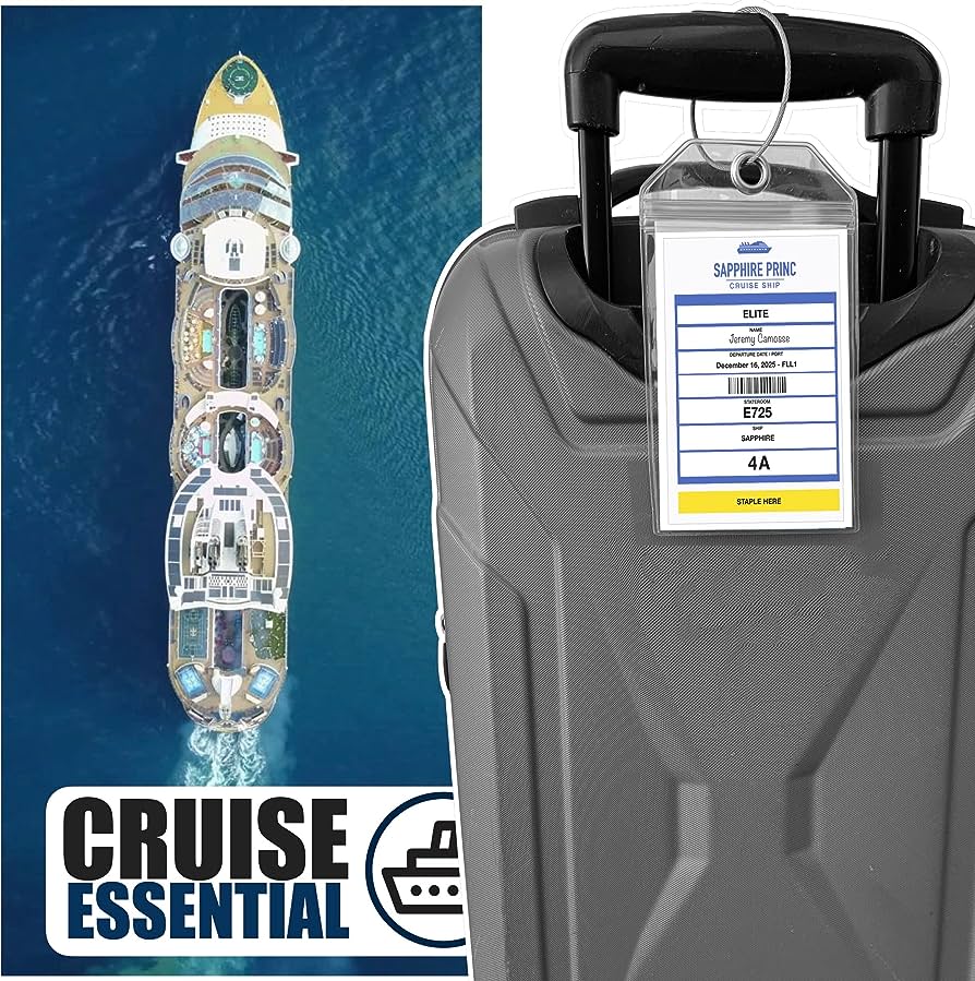 The Ultimate Guide to Cruise Luggage Tags Anchors Up