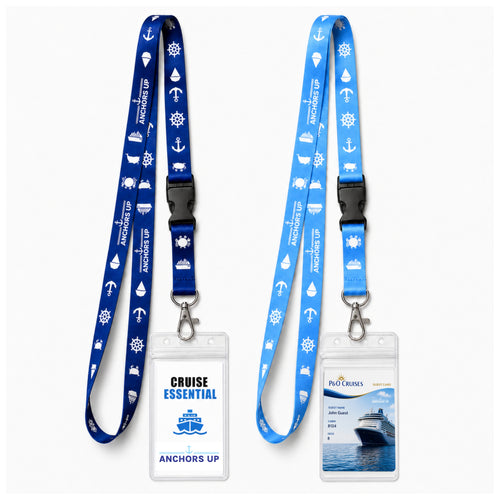 Cruise Lanyards with Card Holders - Set of 2