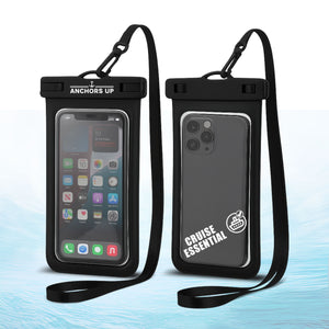 Waterproof Phone Pouch with Lanyard – Universal Fit for Cruises, Travel & Beach