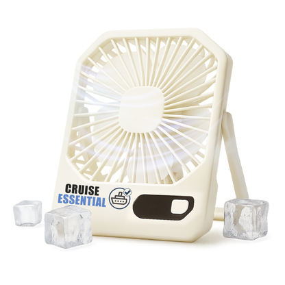 Cruise Approved 3-Speed Travel Desk Fan