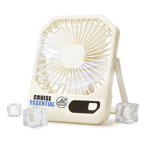 Cruise Approved 3-Speed Travel Desk Fan