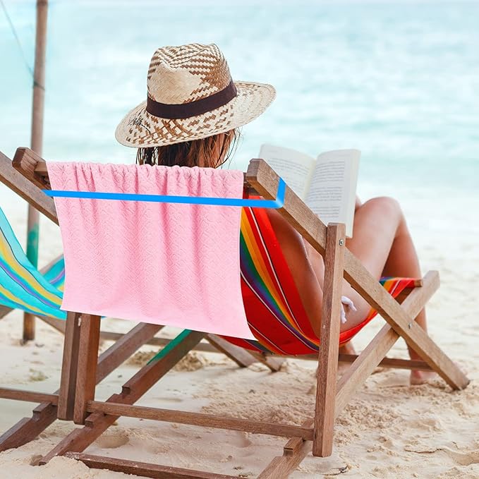 Towel Bands for Cruise Chairs and Sunbeds - Set of 4