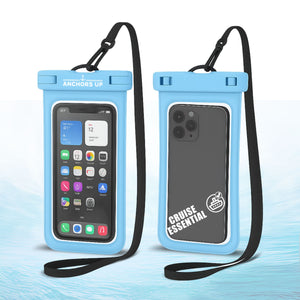 Waterproof Phone Pouch with Lanyard – Universal Fit for Cruises, Travel & Beach