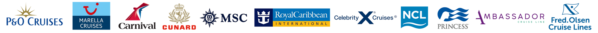 Cruise travel accessories and essentials for P&O, Marella, Carnival, Cunard, MSC, Royal Caribbean, Celebrity, NCL, Princess, Ambassador, Fred Olsen