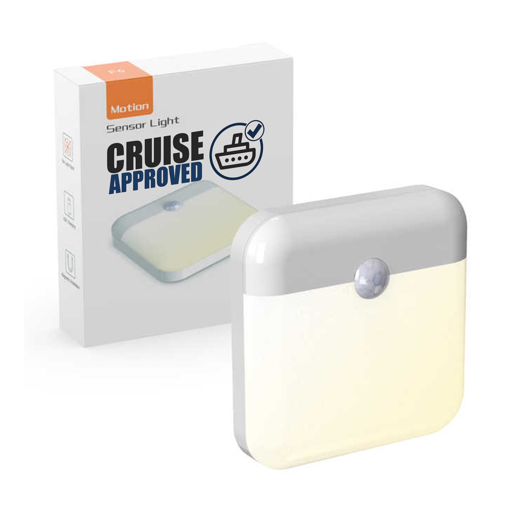 Magnetic Cabin Night Light with Motion Sensor - CRUISE APPROVED