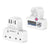 7-in-1 UK to UK Travel Extension Lead (2 UK + 3 USB-A + 1 USB-C + 1 Night Light) - CRUISE APPROVED