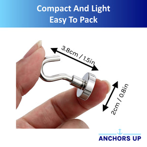 4x Magnetic Cabin Hooks for Cruise Ships