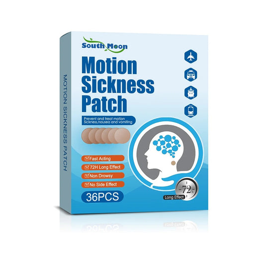 Motion and Sea Sickness Patches for Cruises - Natural Relief for Seasickness (36pcs)